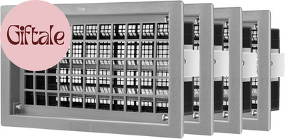 Foundation Vent for Crawl Space Automatic, 8X16 Inch Auto Open/Close Crawl Space