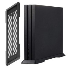 KlsyChry Vertical Stand for PS4 Pro PlayStation 4 with Built-in Black
