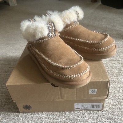 UGG Classic Ultra Mini Alpine Booties Chestnut USA Women Size 7/UK 5/EU 38