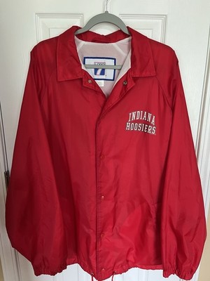 Logo 7 Indiana Hoosiers Size Large Red Wind Breaker