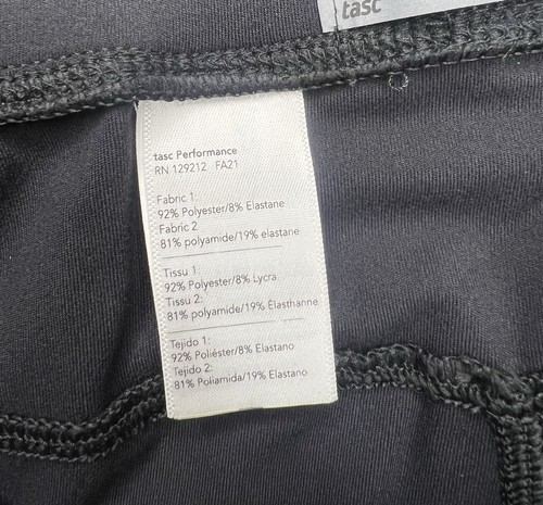 Tasc Pantalone Uomo Recess Hybrid Performance Nero Taglia XL Morbido e Traspirante - 98€ - Foto 4 di 7