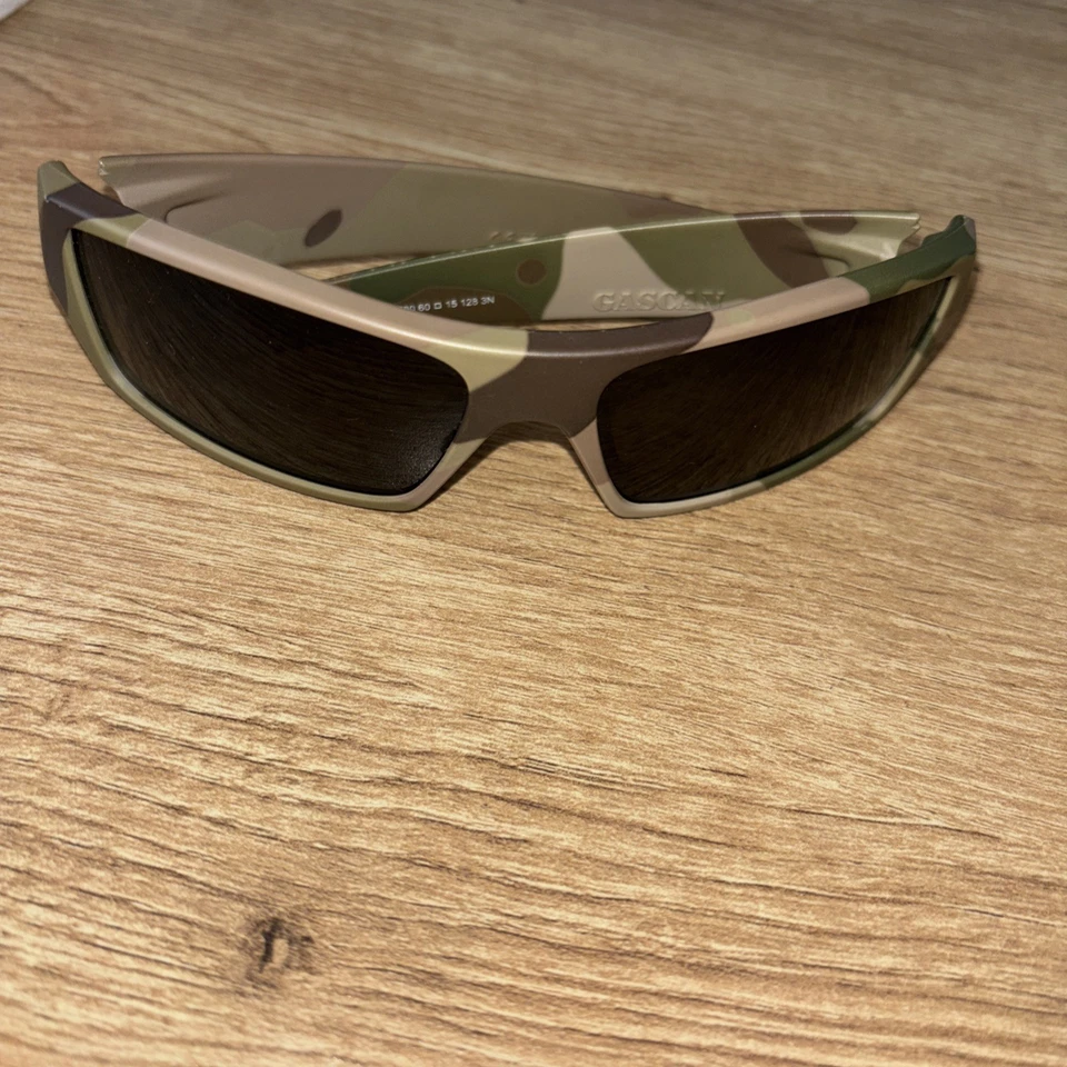 Очки солнцезащитные Oakley SI Gascan OO9014 коллекция Multicam призматические серые линзы камуфляжные - Изображение 2 из 4
