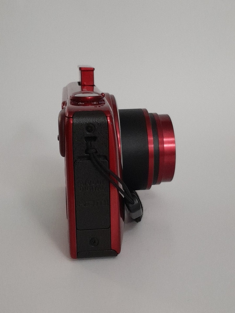 Canon PowerShot SX600 HS Red Digital Camera 18x Optical Zoom Wi-Fi