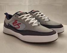 ES Footwear Swift 2.0 Dark Grey Light Grey Mens Size 9  Skateboarding VEGAN