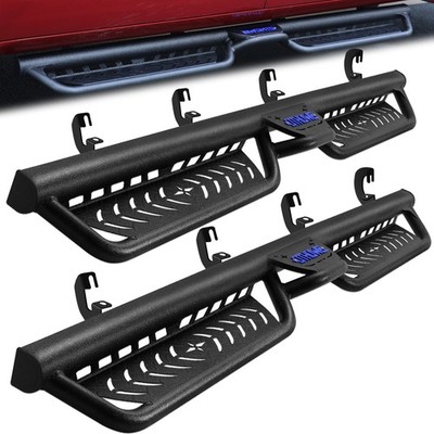 For 15-26 Colorado/Canyon Crew Cab 5.5'' Running Board 2-Stairs Drop Side Step