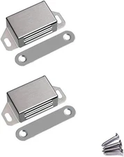 2-Pack), Magnetic Door Catch - 30lb High Magnetic Stainless Steel Heavy Dut