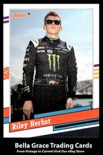 2024 Donruss Racing Riley Herbst #155 Stewart-Haas Racing NASCAR