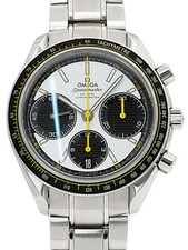 OMEGA Speedmaster Racing Co Axial 32630405004001 40mm Black Silver Box #T231