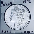 1878 MORGAN SILVER DOLLAR HI GRADE GENUINE U.S. MINT RARE COIN 8320