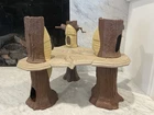 Vintage 1983 Return of the Jedi Ewok Village Playset Kenner INCOMPLETE No Parts
