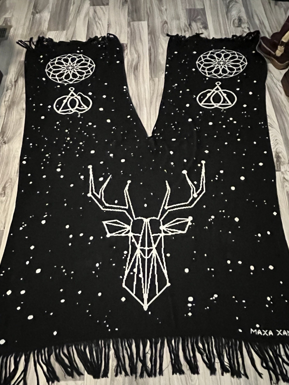 Geometric Designed Sweater Drape “coat” - image 6