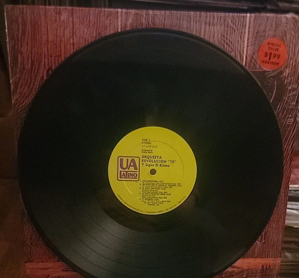 ORQUESTA REVOLUCION 70 SIGUE EL RITMO LP ULTRA RARE NM OG SHRINK SALSA GUAGUANCO Foto 3 de 4