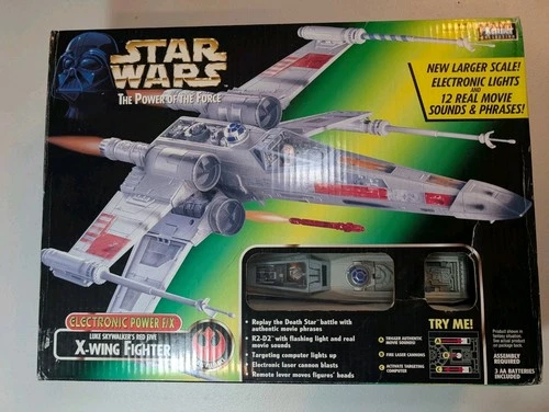 Kenner Power of The Force Star Wars X-Wing Fighter Pre Owned Open Box