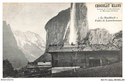 BAAP11-1079-SUISSE - Usines Au Locle Und Morteau - Le Staubbach - Vallée De La