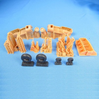 1/48 E-2C Hawkeye Landing Gear Bays for Italeri Kinetic MDR48225