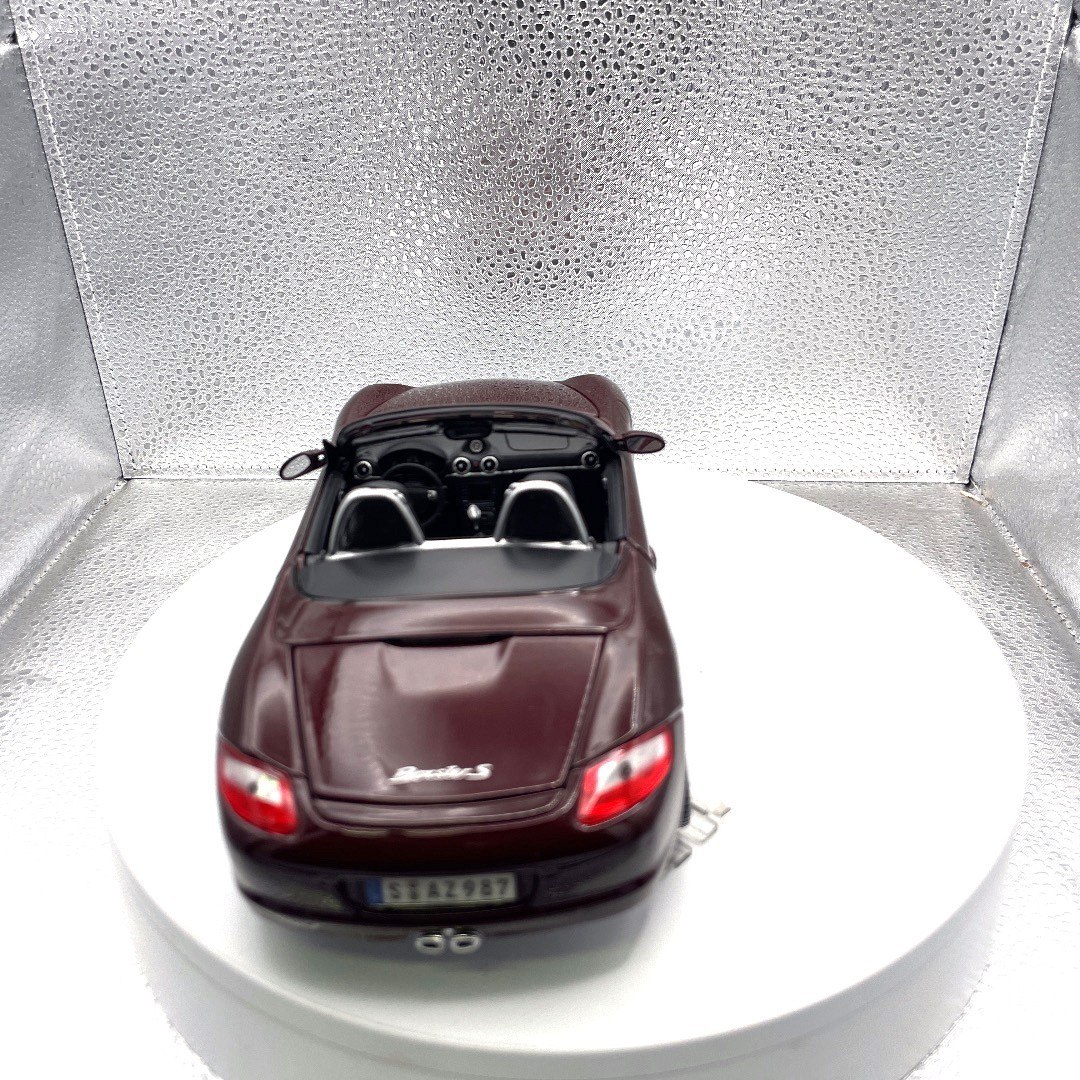 Maisto Porsche Boxster S Type 987 Brown Convertible Die Cast