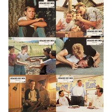 STAND BY ME Original Lobby Cards x6 - Set A - 9x12 in. - 1986 - Rob Reiner, Rive