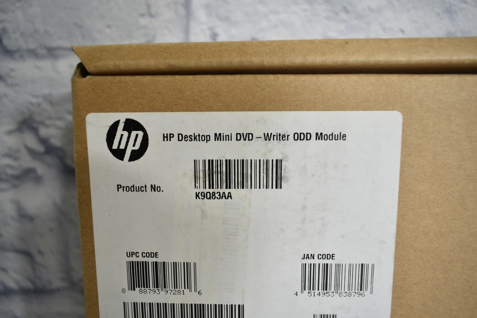 Mini grabadora de DVD de escritorio HP módulo ODD K9Q83AA K9Q83AT - totalmente nueva en caja Foto 2 de 3