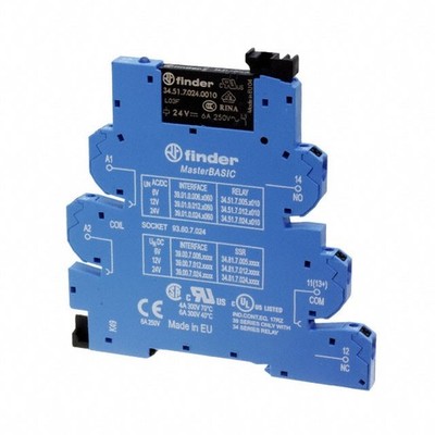 Finder Series 39: MasterINTERFACE Relay Module - 39.01.0.024.0060