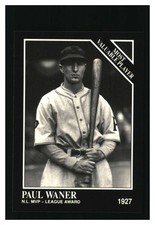 1991 Conlon Collection #315 Paul Waner Pittsburgh Pirates NM-MT