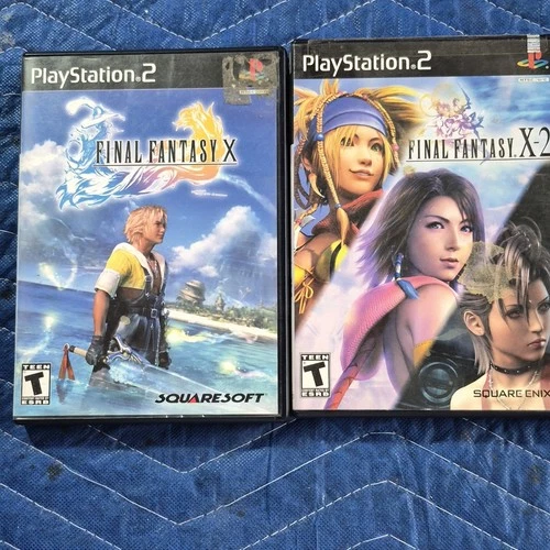 SquareSoft Square Enix Final Fantasy X & X-2 PlayStation 2 RPG Manual NTSC