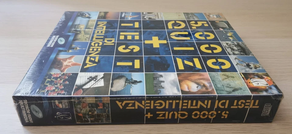 5000 Quiz + Test di Intelligenza PC Big Box Tecniche Nuove Italiano Sigillato - Immagine 3 di 4