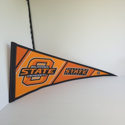 Oklahoma State University Cowboys Felt Pennant Flag OSU Orange Black NCAA