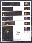 [G191851] Art Rembrandt Netherlands Nice Lot First Day Covers UNG