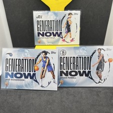 2025-26 Topps Generation Now RC lot Jase Richardson Drake Powell Walter Clayton