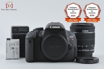 Canon EOS Kiss X7i / Rebel T5i / 700D 18.0 MP 18-55 IS STM Lens from Japan