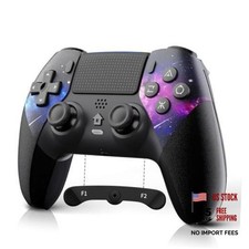 Wireless Controller for PS5/Pro/Slim/PC, Hall Effect Joysticks, Macro/Turbo