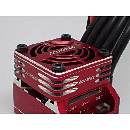 ACUVANCE OP-15071 REY-Storm XARVIS Fan Unit Ultra High Speed Rotating Red