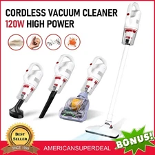 Cordless Vacuum Cleaner 4 in 1 Lightweight Stick Vacuum Cleaner Rechargeable New