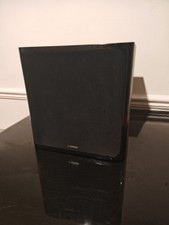 Yamaha NS-SW20 Active Powered Subwoofer 50W Compact Bass Speaker Black
