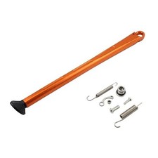 Dirt Bike Kickstand Foot Side,Motorcycle Support Parking Side Stand Orange
