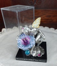 Vintage 2002 MWFP Wimberly Masterworks Fine Pewter Flower Fairy