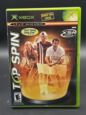 Top Spin (Microsoft Xbox, 2003) Tennis XSN Sports 