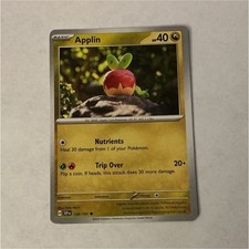 Pokémon Applin 138/191 Battle Styles Common Regular 40 HP Basic English