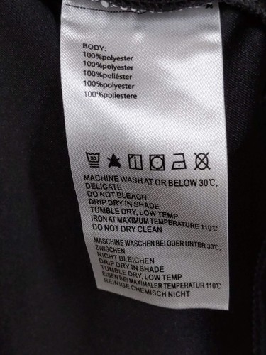 BALEAF Sun Protection Shirt Mens Large SPF UPF 50+ Long Sleeve Rash Guard Black - Picture 6 of 10