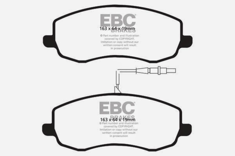 McLaren MP4-12C 2012-2019 Brake pad