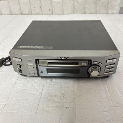 Sony MDS-S50 MiniDisc Deck Player Recorder MD Black Japan