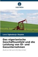 Love Ugbedeojo Okpeke | Das Nigerianische GeschäFtsumfeld Und Die Leistung...