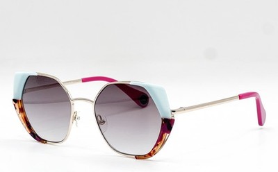 NEW WOOW SUPER WILD 2 0134 VIOLET TORTOISE AUTHENTIC SUNGLASSES 51-19