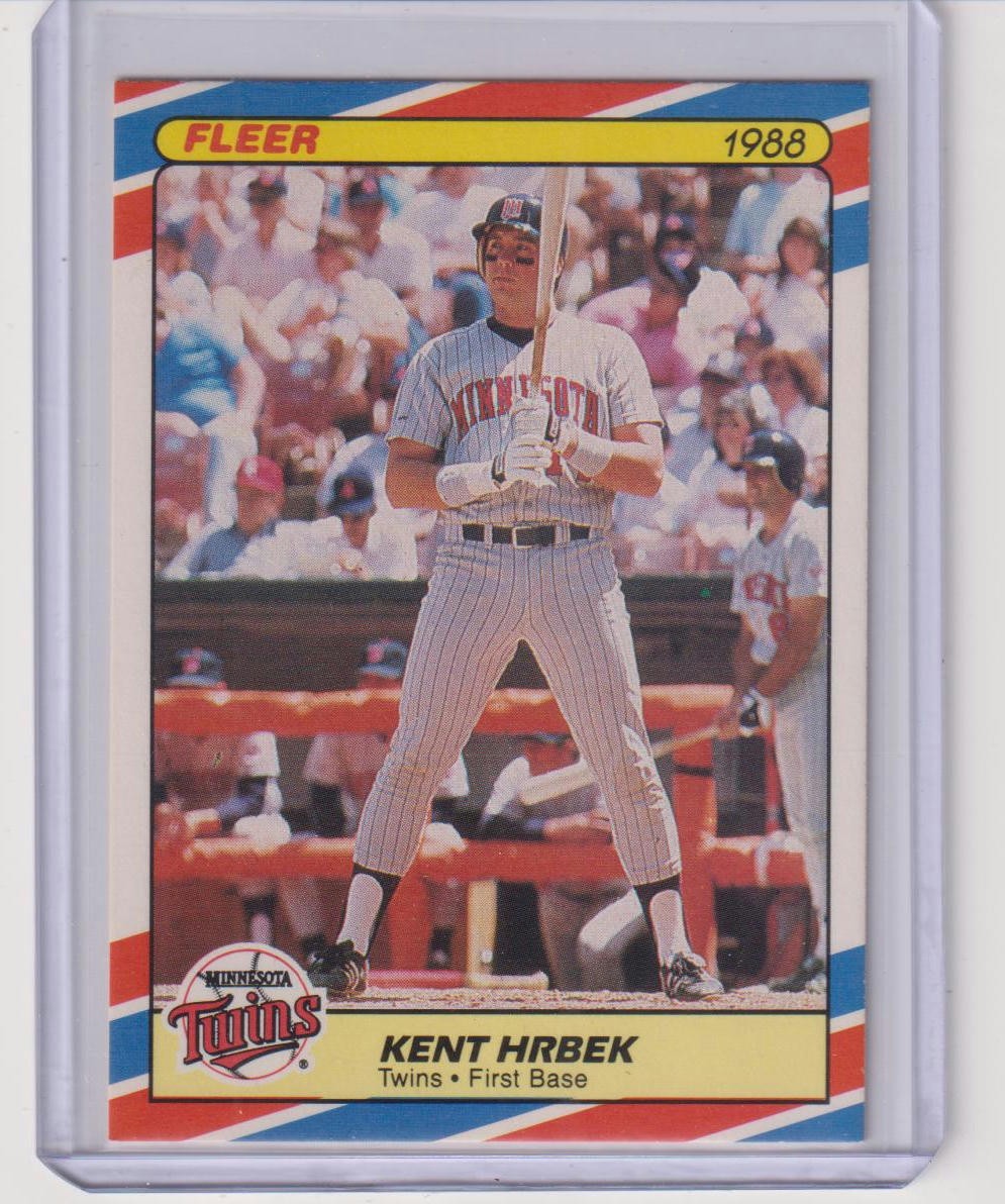 1988 Fleer SuperStars #17 Kent Hrbek