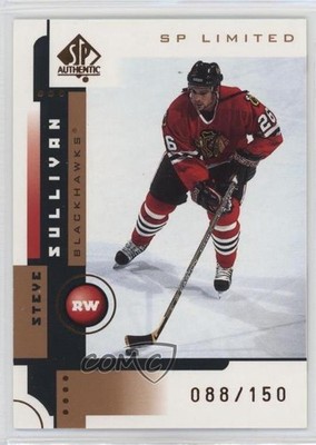 2001-02 SP Authentic SP Limited 88/150 Steve Sullivan #15 n1u