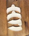 1985 Transformers Omega Supreme G1 Track Armor Pieces Lot Parts ONLY 2x I, K & L