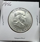 1956 Franklin Half Dollar HIGH GRADE in BU Uncirculated Condition!