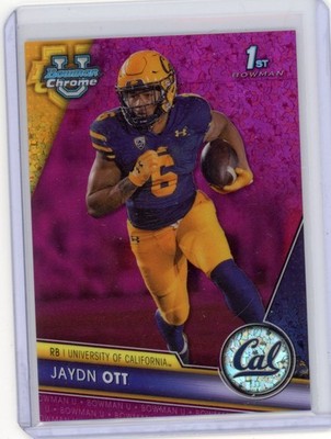 2023 Bowman U Jaydn Ott 1st Bowman Fuschia Mini Diamond /150 California No. 52