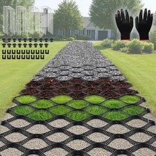Gravel Grid 33ft X 4ft, 2" Thick Stabilizer for Pavers 33X4 FT 