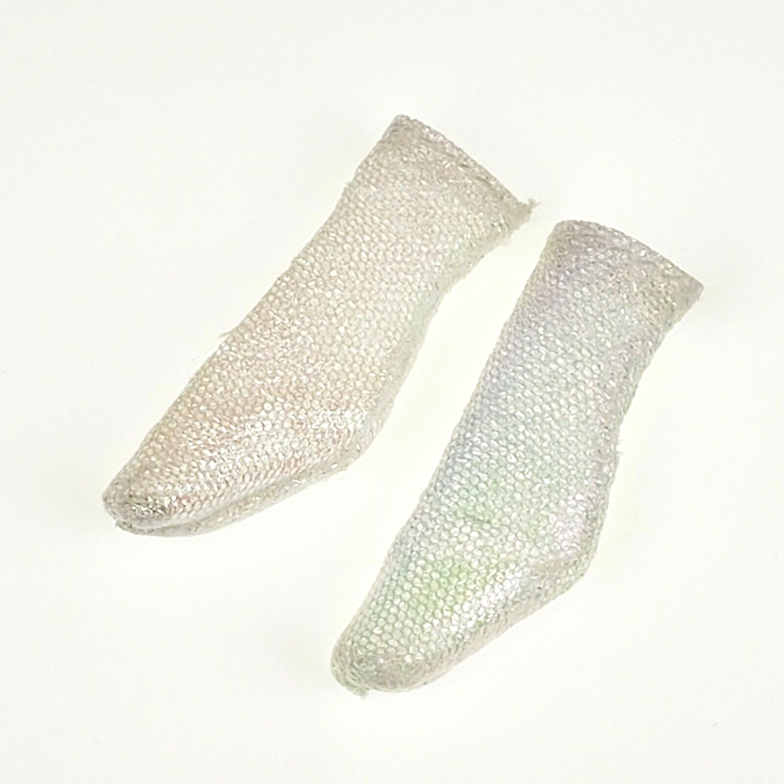 SAOLA Rainbow High Salice Viola Serie Uno Coppia Calzini Bianco Lucido Solo Calza